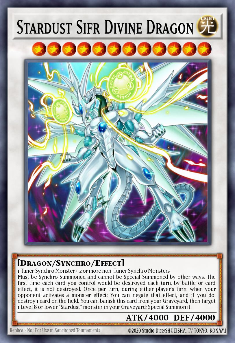 Stardust Sifr Divine Dragon MP17-EN054