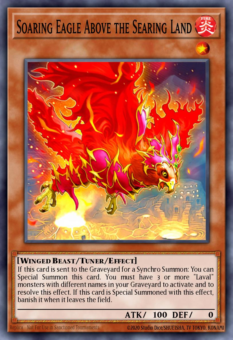 Soaring Eagle Above the Searing Land DT05-EN023