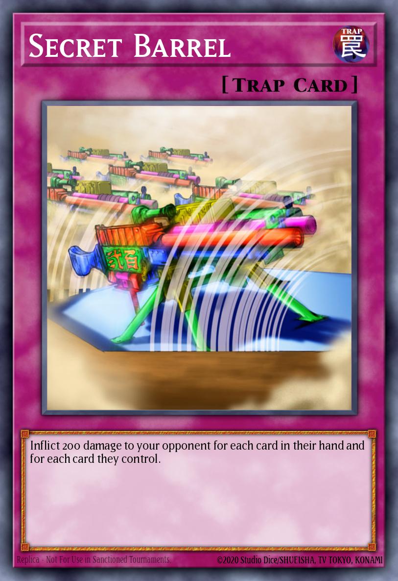 Secret Barrel DR1-EN101
