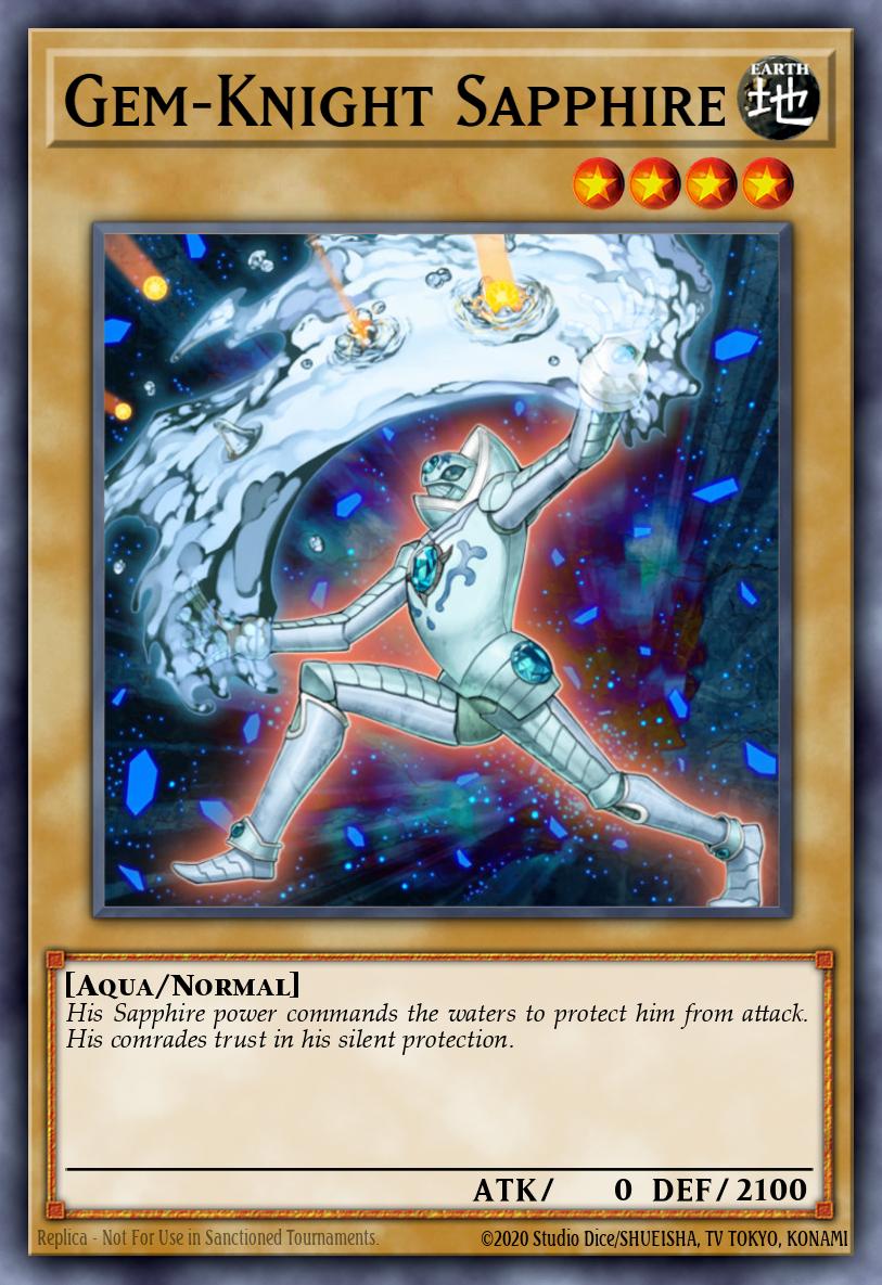 Gem-Knight Sapphire DT05-EN017