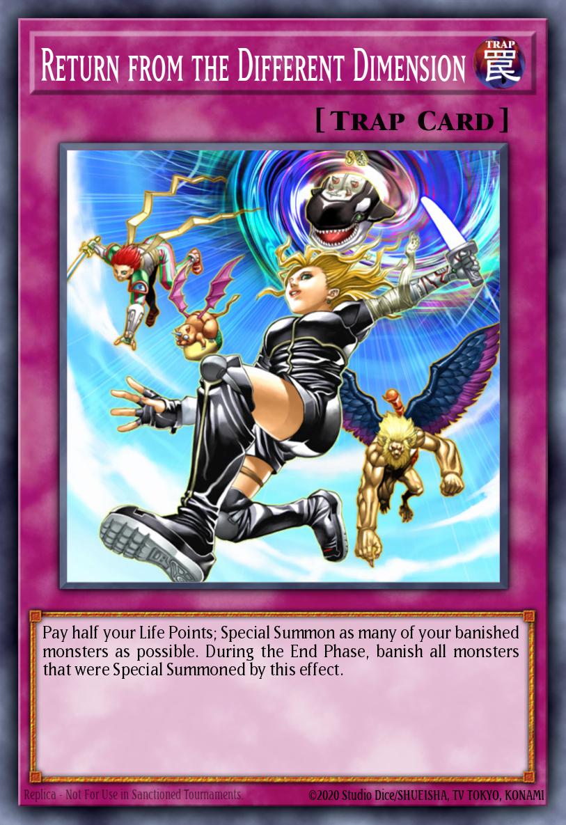 Return from the Different Dimension CP04-EN009