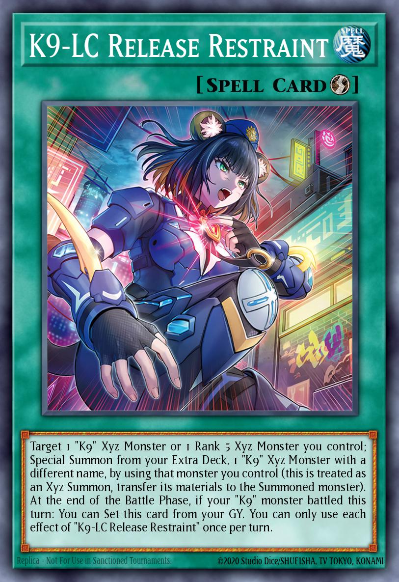 K9-LC Release Restraint JUSH-EN038