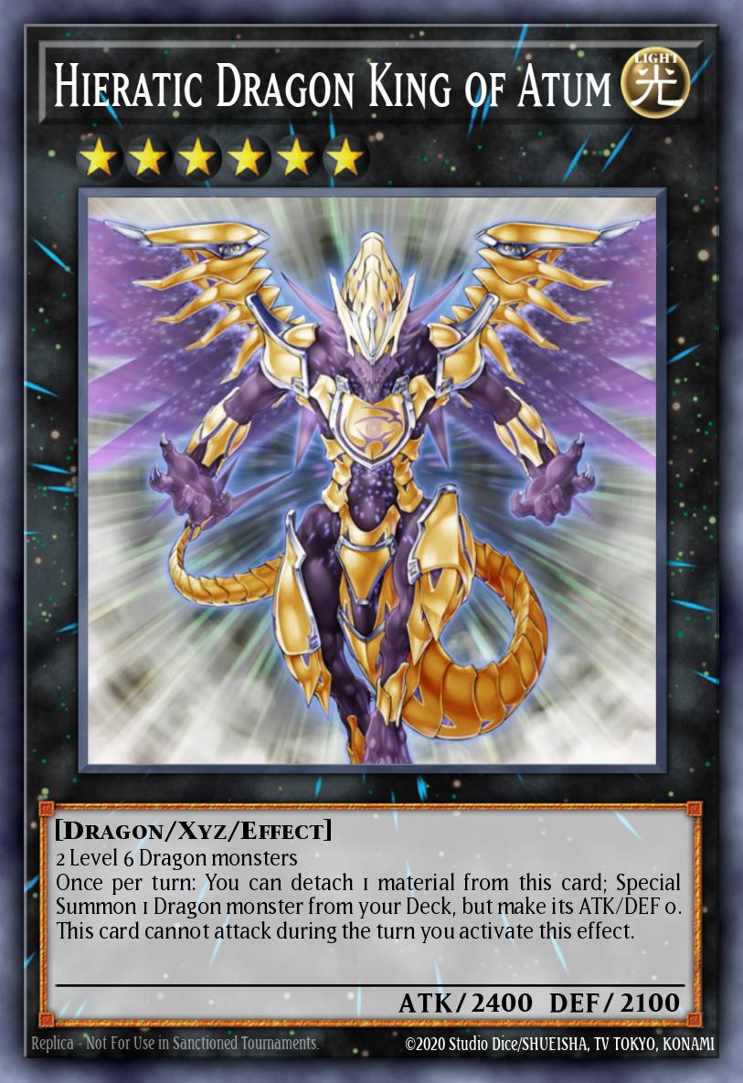 Hieratic Dragon King of Atum DUPO-EN092