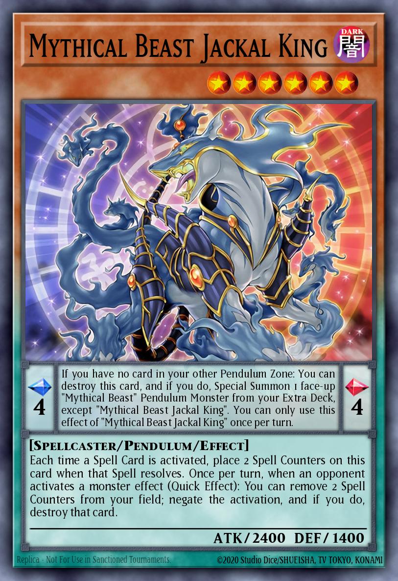 Mythical Beast Jackal King EXFO-EN026