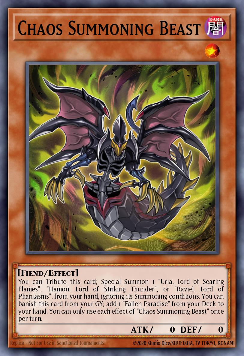 Chaos Summoning Beast MP21-EN250