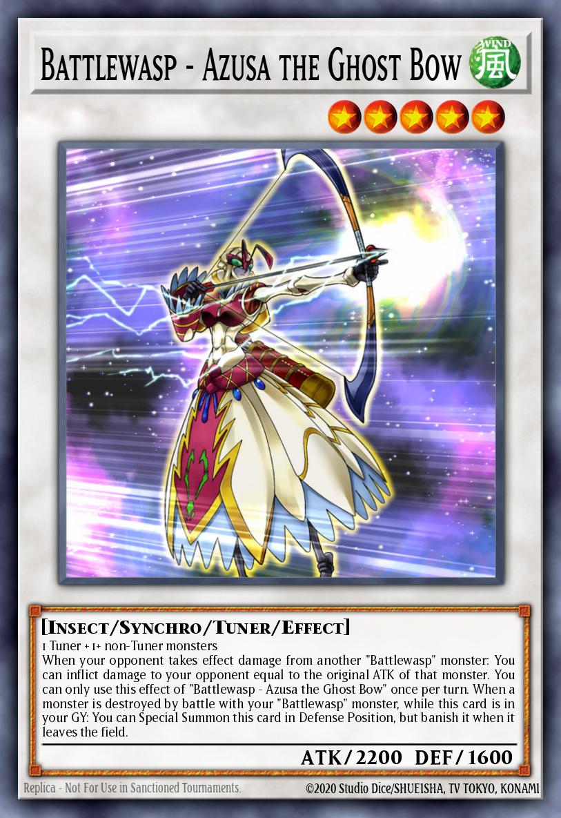 Battlewasp - Azusa the Ghost Bow BLHR-EN036