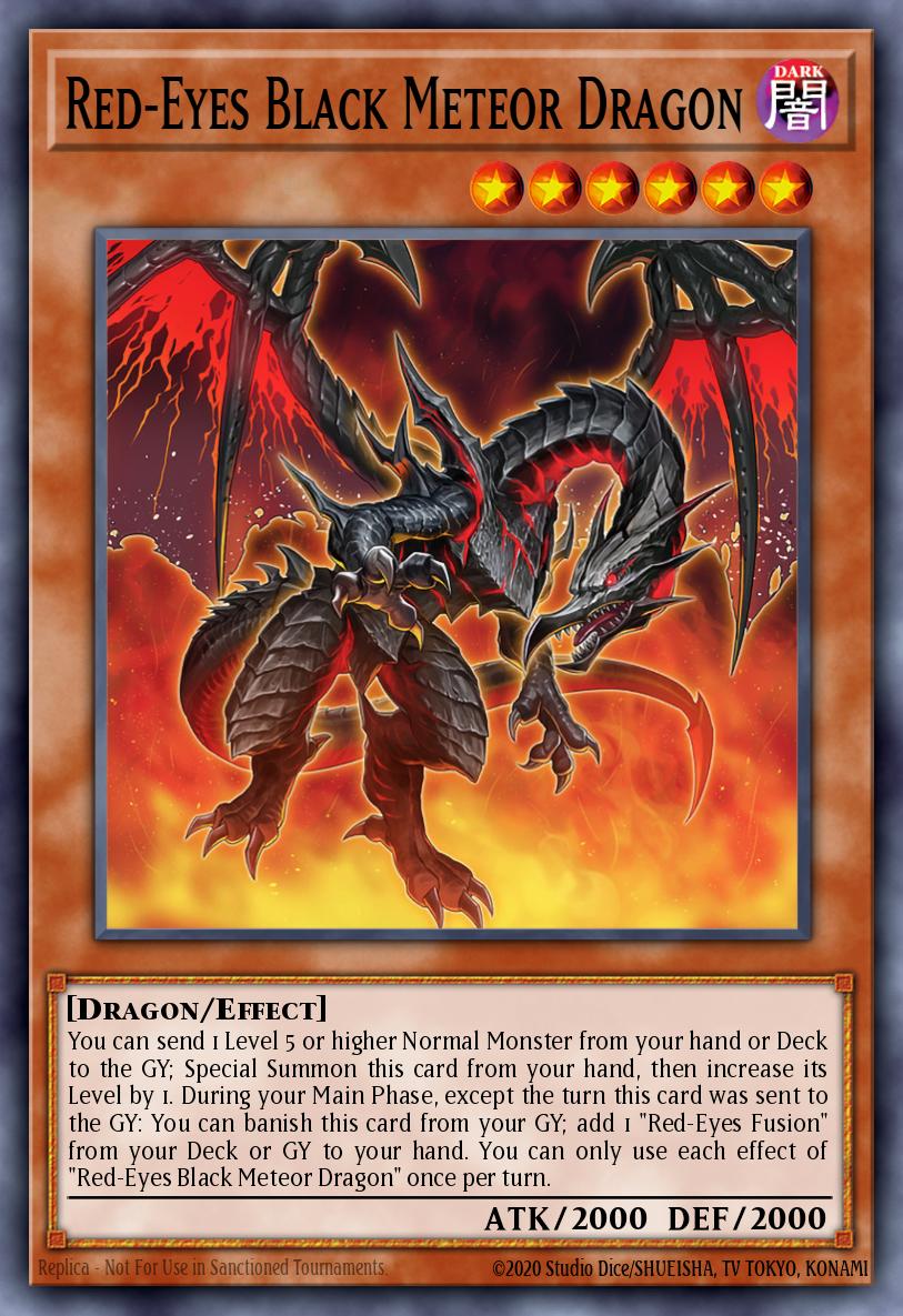 Red-Eyes Black Meteor Dragon MP24-EN107