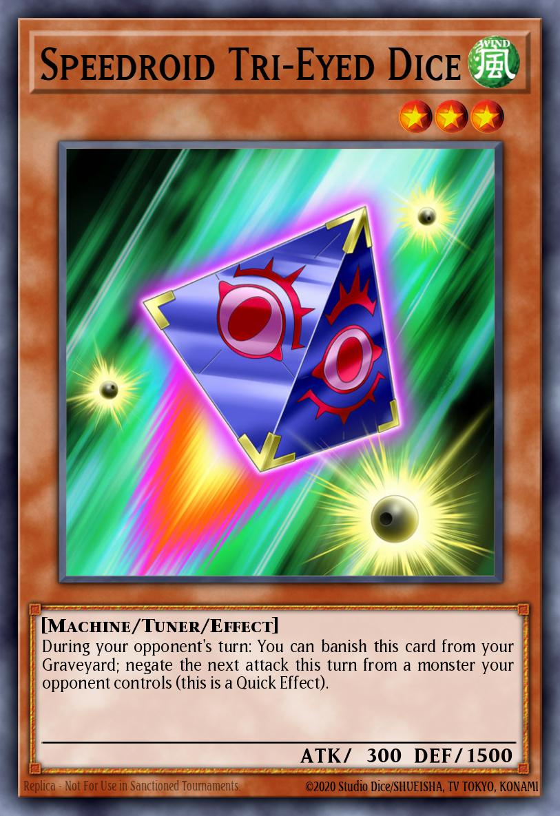 Speedroid Tri-Eyed Dice HSRD-EN002