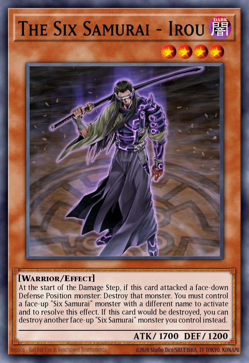 The Six Samurai - Irou GLD2-EN022