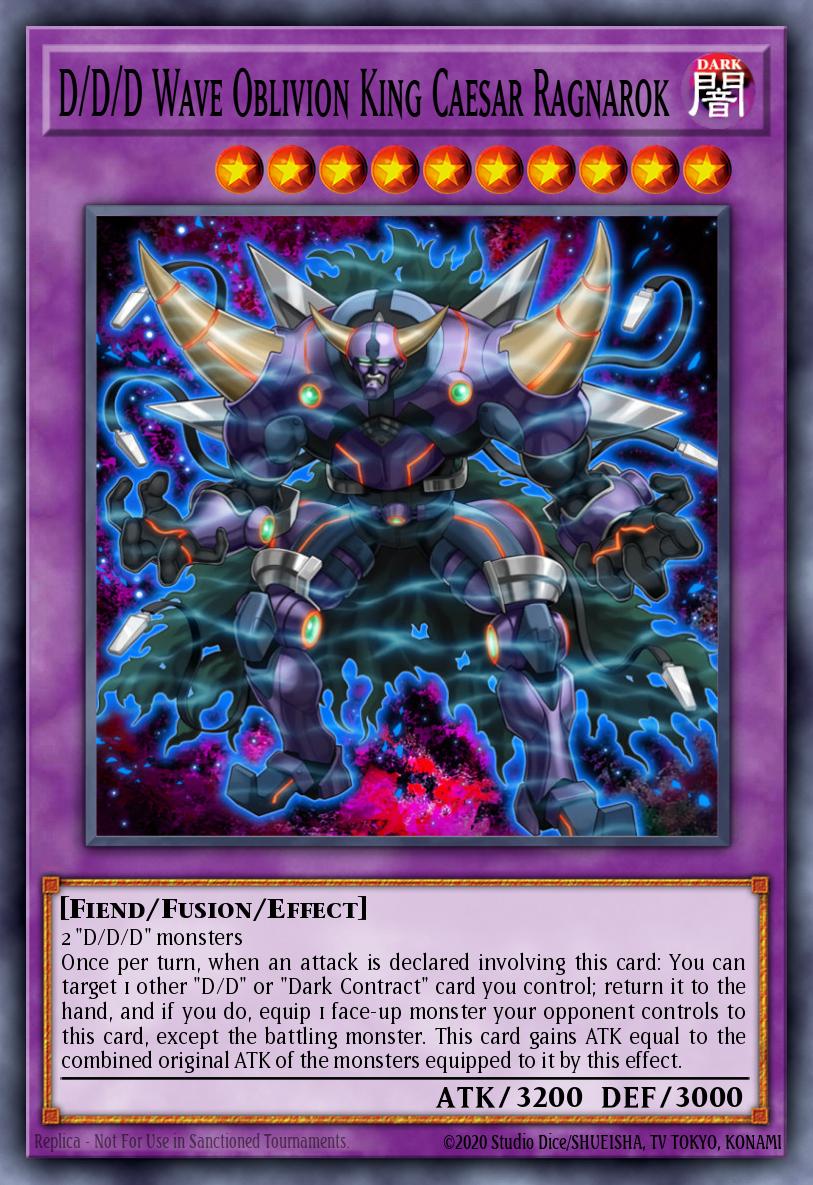 D/D/D Wave Oblivion King Caesar Ragnarok MP16-EN138