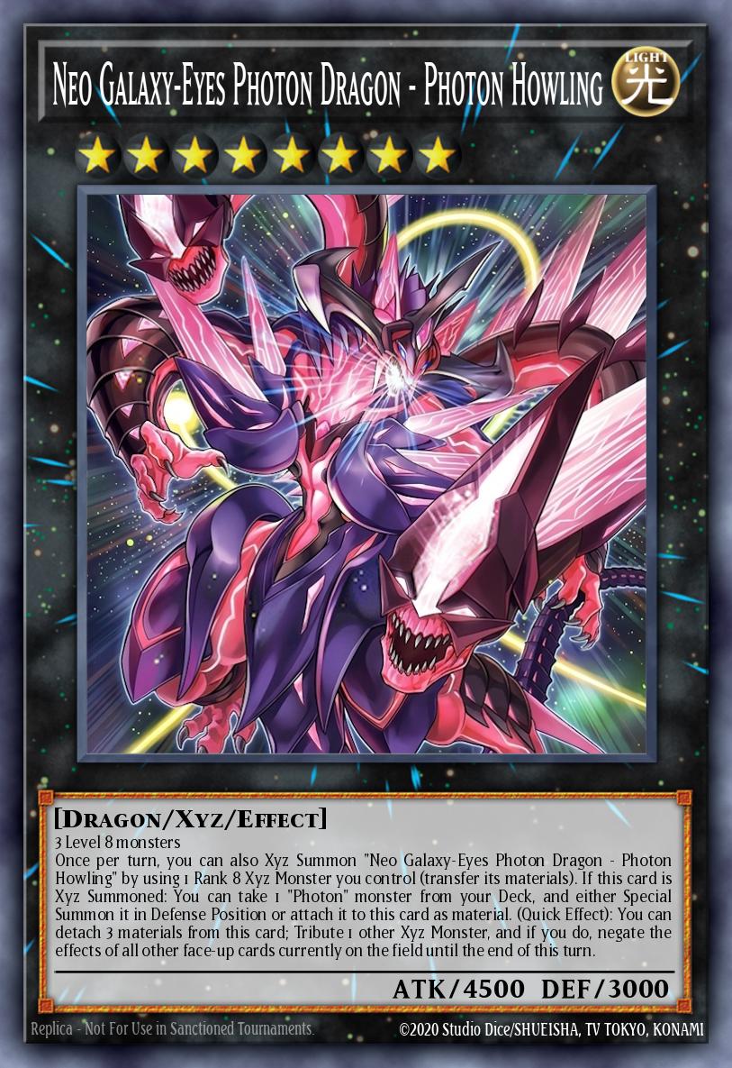 Neo Galaxy-Eyes Photon Dragon - Photon Howling MAMS-EN010
