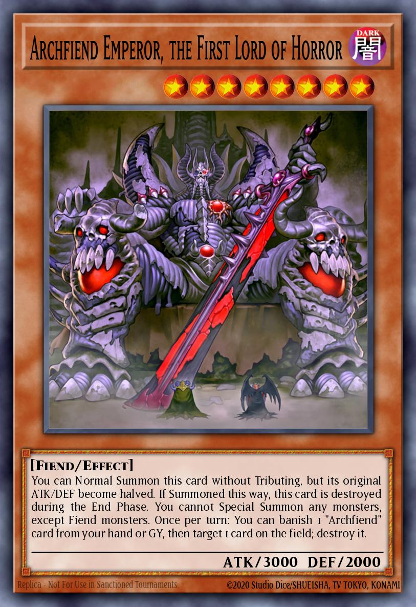 Archfiend Emperor, the First Lord of Horror MP14-EN084