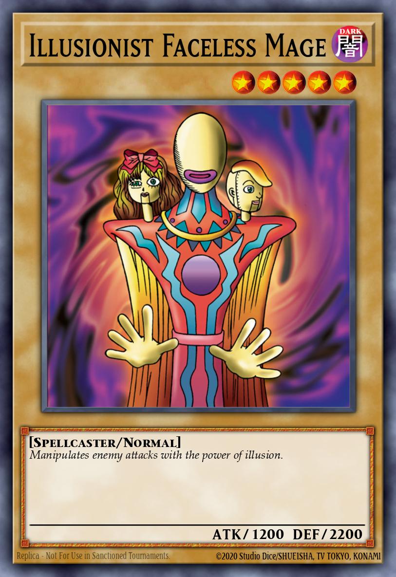 Illusionist Faceless Mage DB2-EN041