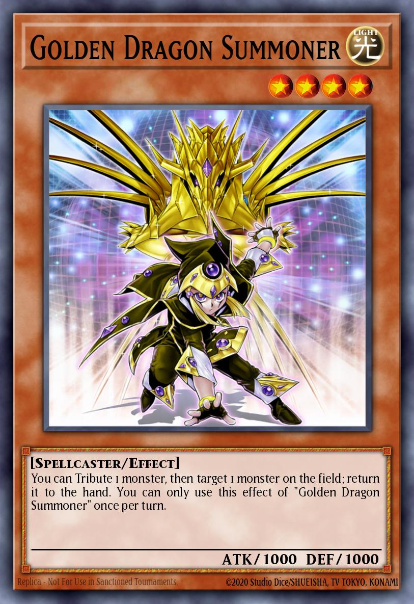 Golden Dragon Summoner YS14-EN016