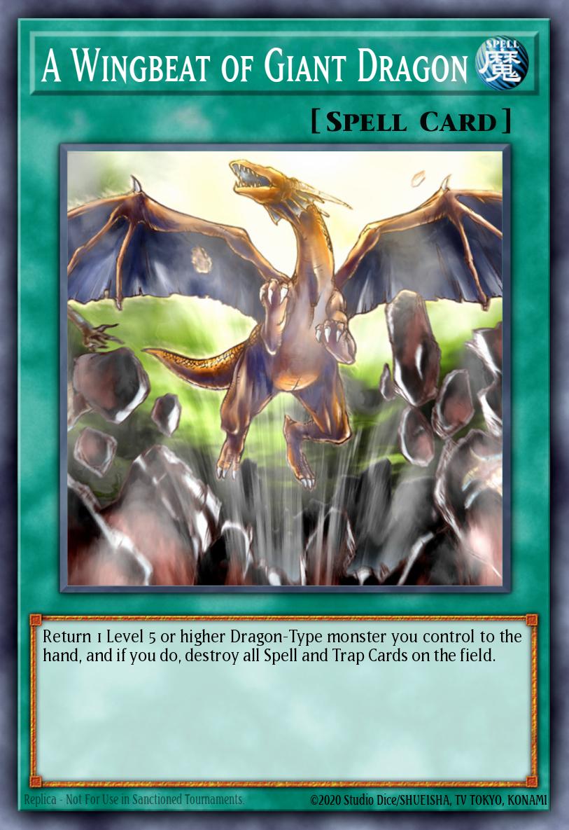 A Wingbeat of Giant Dragon DB2-EN159