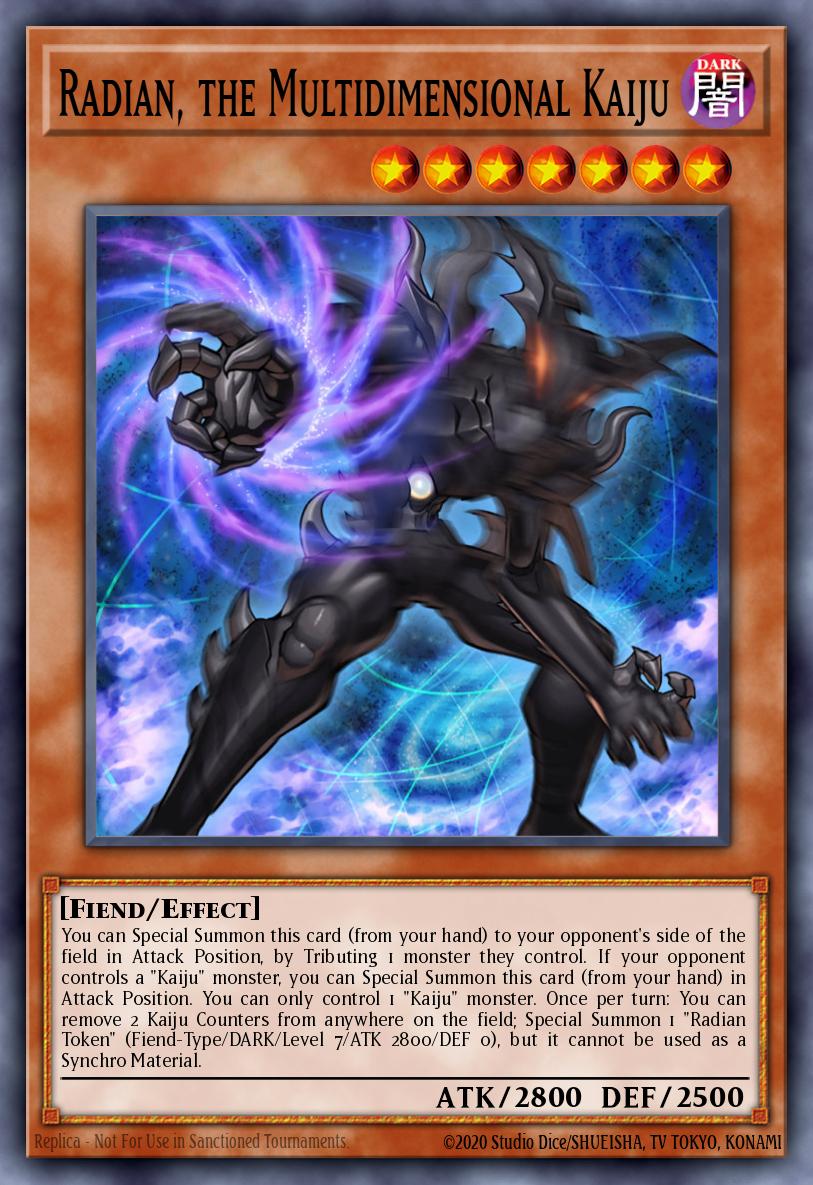 Radian, the Multidimensional Kaiju MP16-EN163