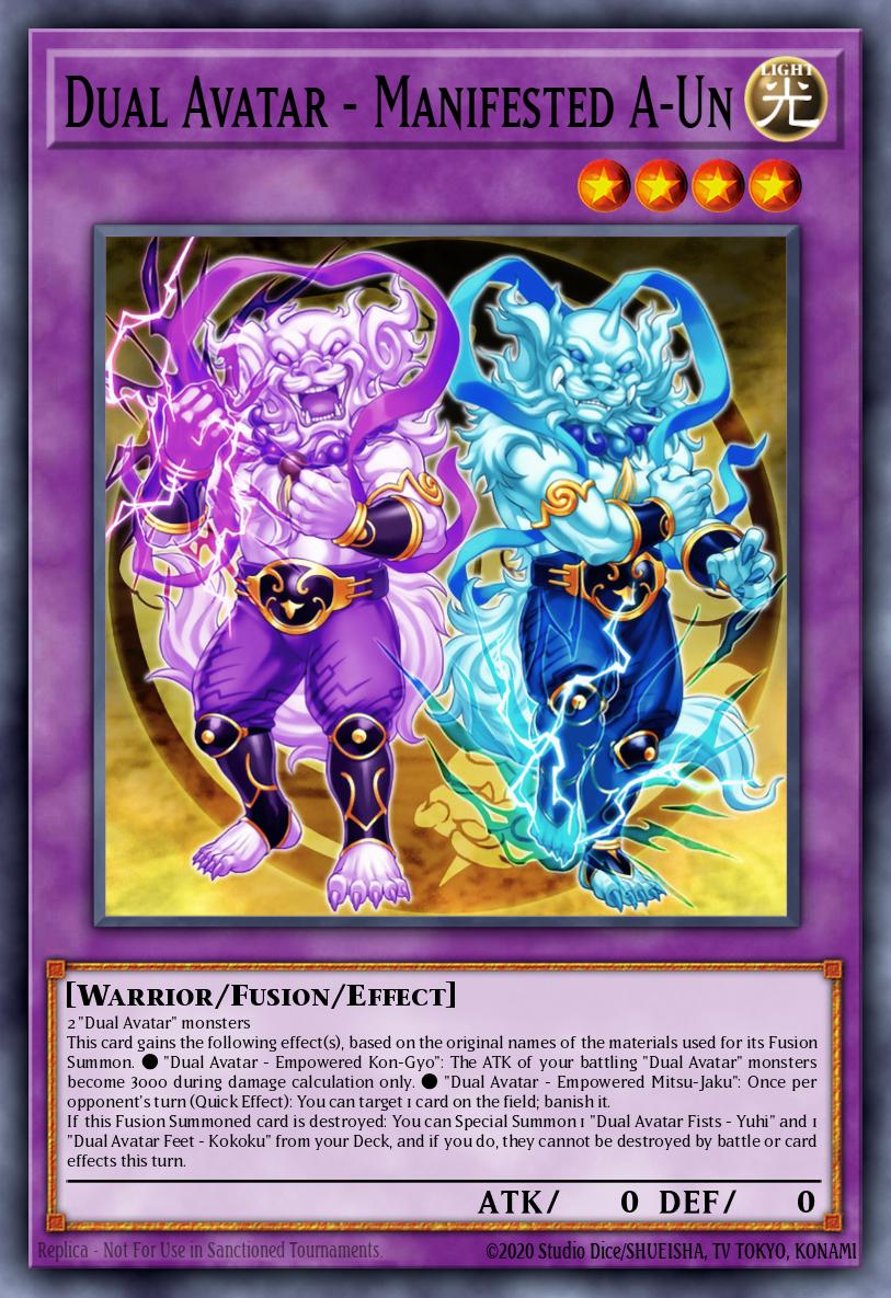 Dual Avatar - Manifested A-Un CYAC-EN038