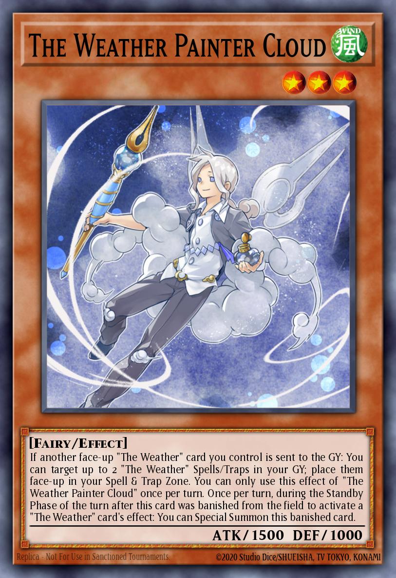 The Weather Painter Cloud SPWA-EN031