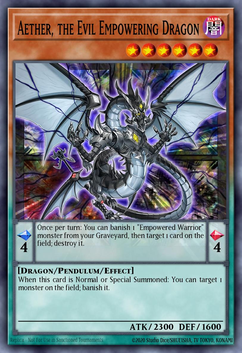 Aether, the Evil Empowering Dragon CT13-EN011
