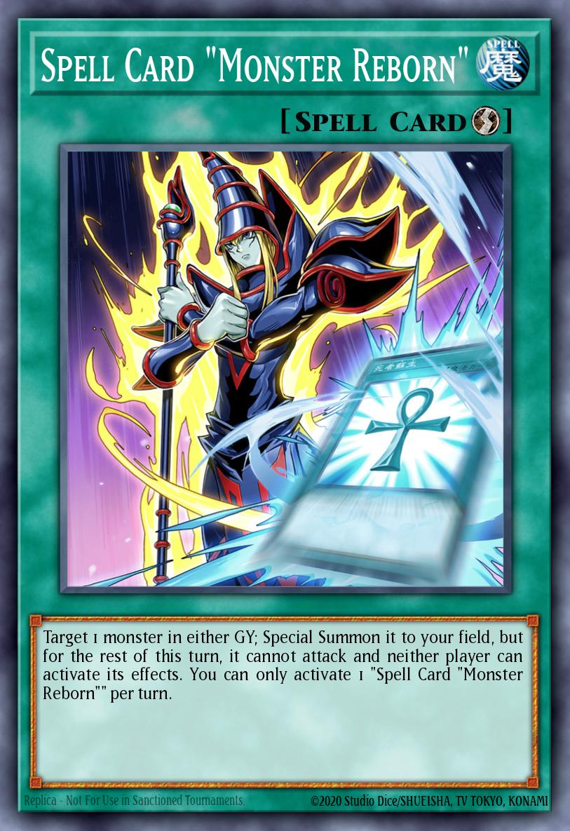 Spell Card "Monster Reborn" MP25-EN006