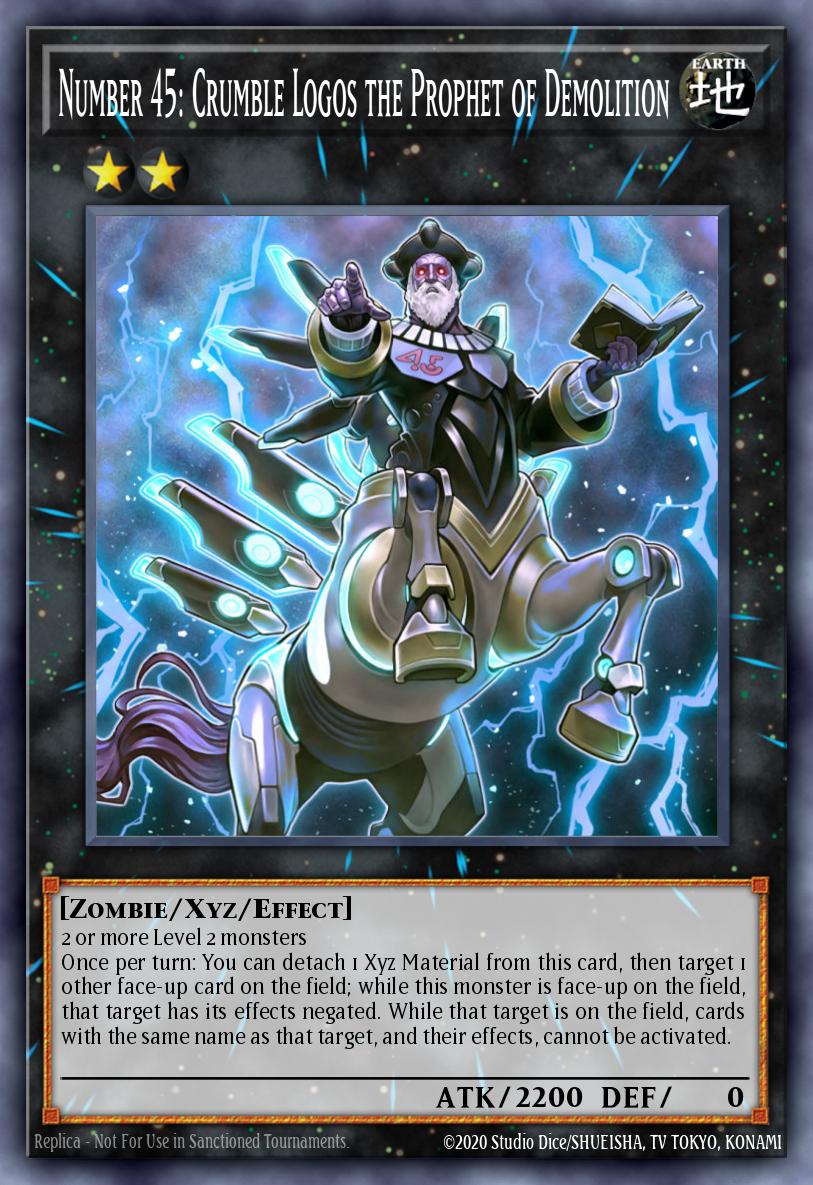 Number 45: Crumble Logos the Prophet of Demolition DLCS-EN119