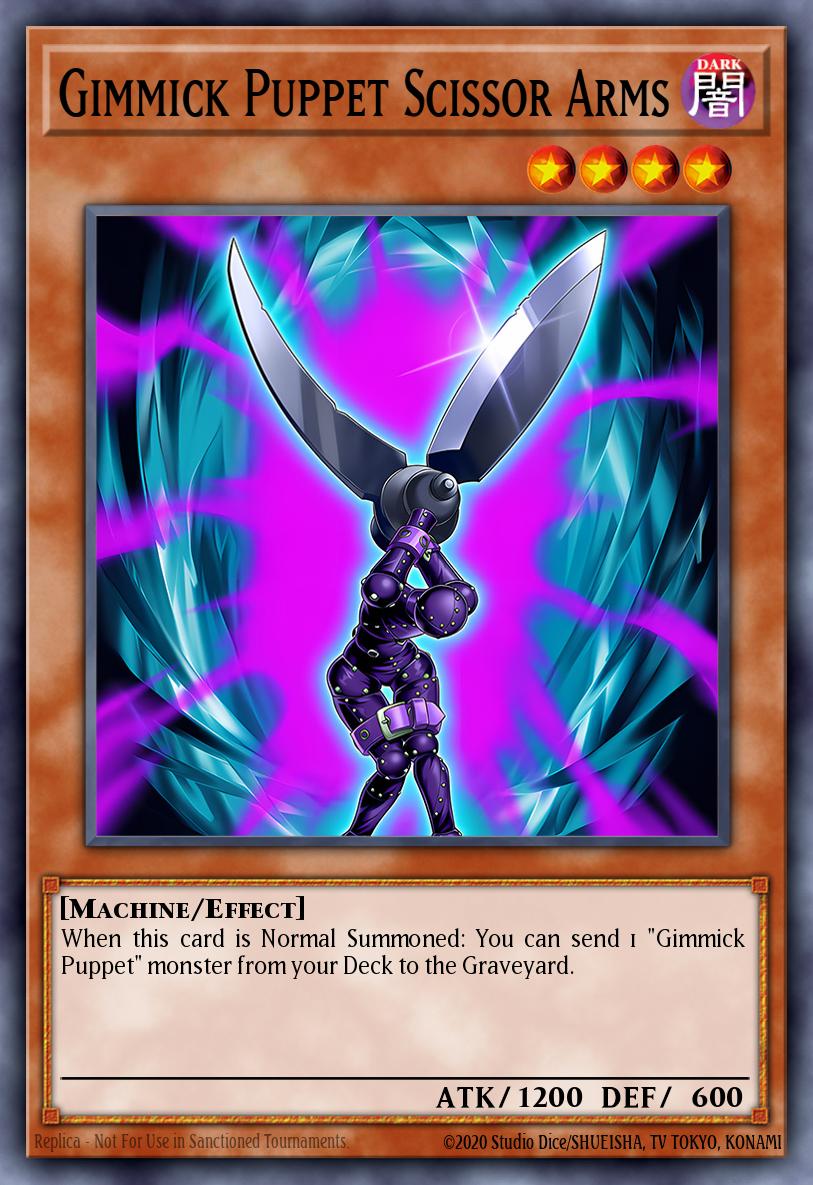Gimmick Puppet Scissor Arms NUMH-EN008