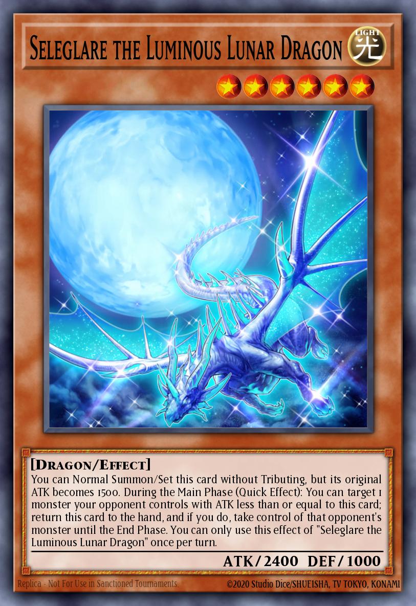 Seleglare the Luminous Lunar Dragon MP21-EN159