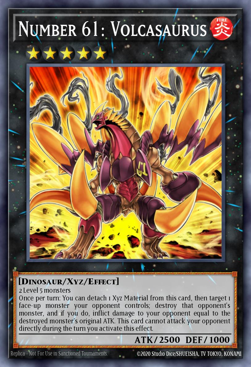 Number 61: Volcasaurus JUSH-EN043