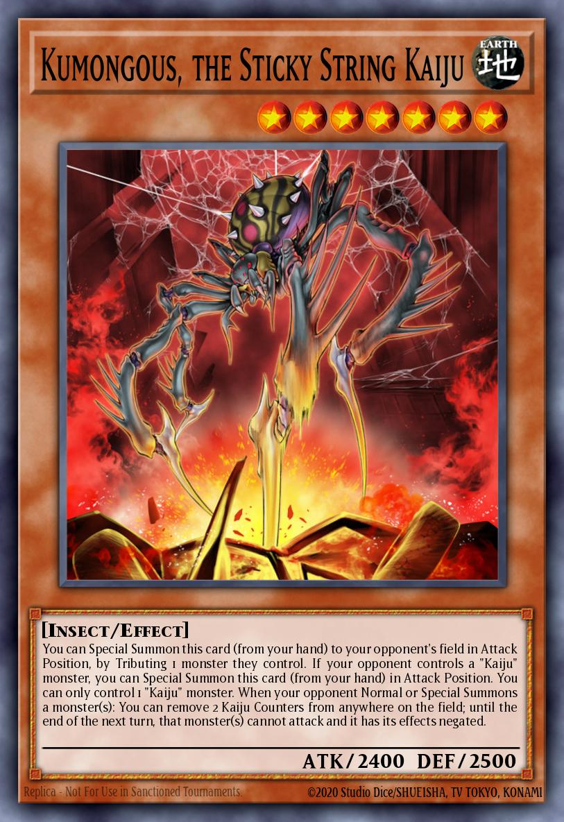 Kumongous, the Sticky String Kaiju MP16-EN099