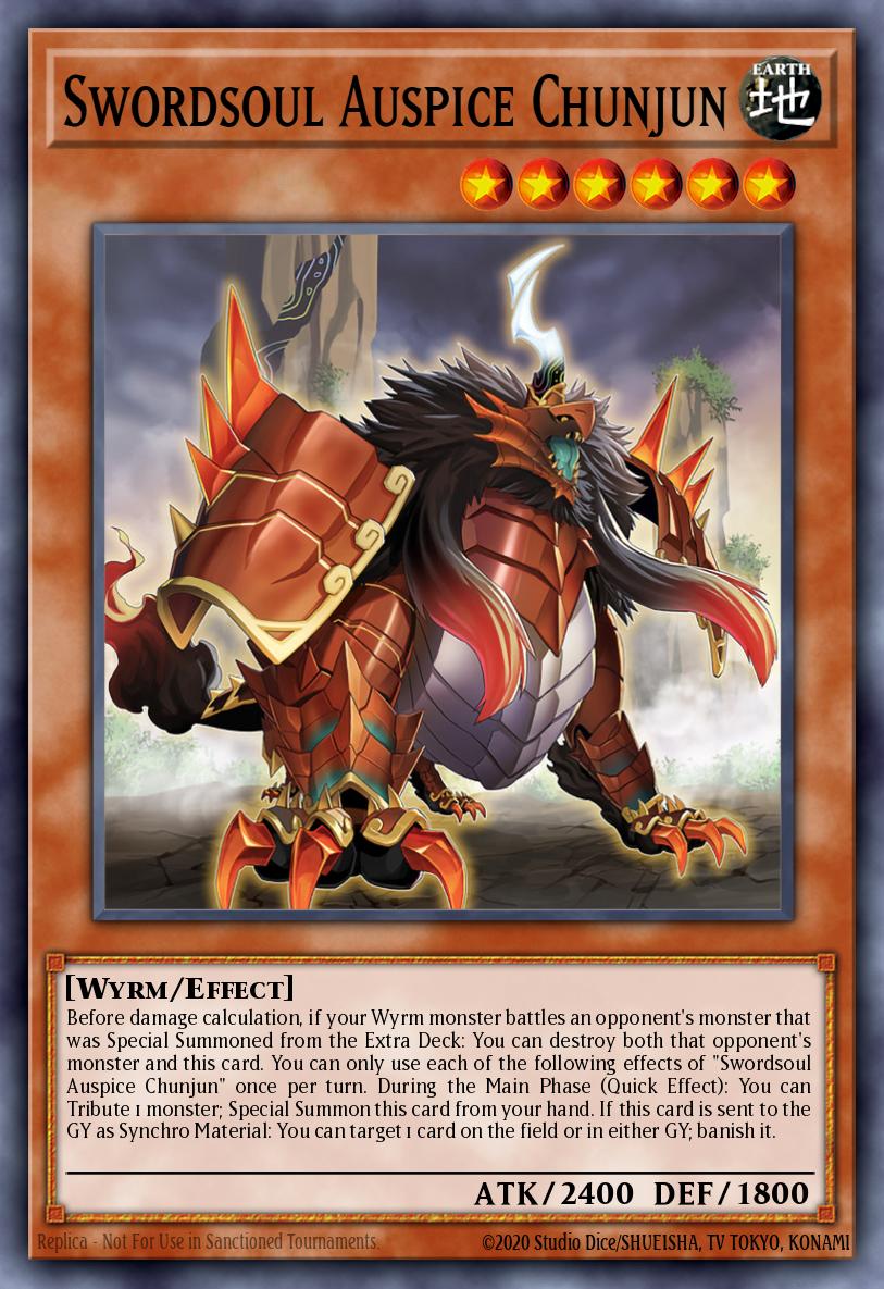 Swordsoul Auspice Chunjun BODE-EN006