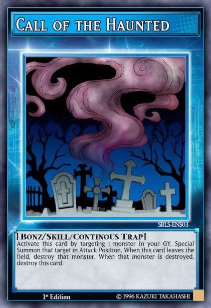 Call of the Haunted (Skill Card) SBLS-ENS03