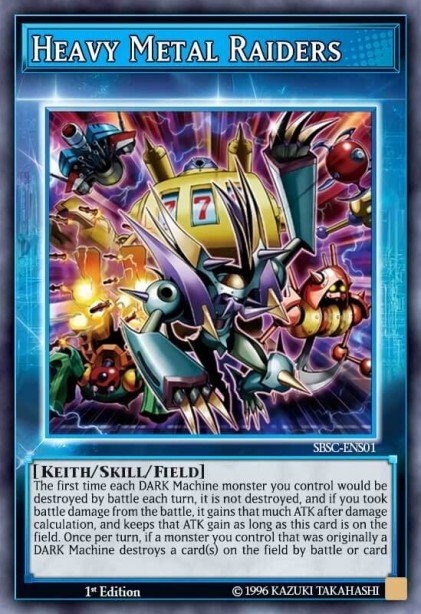Heavy Metal Raiders (Skill Card) SBSC-ENS01