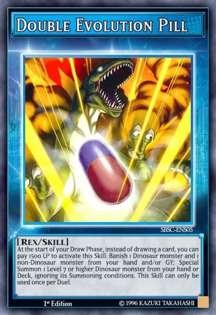 Double Evolution Pill (Skill Card) SBSC-ENS05