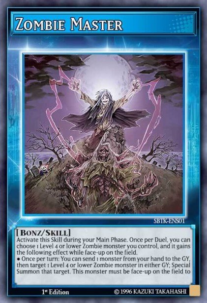 Zombie Master (Skill Card) SBTK-ENS01
