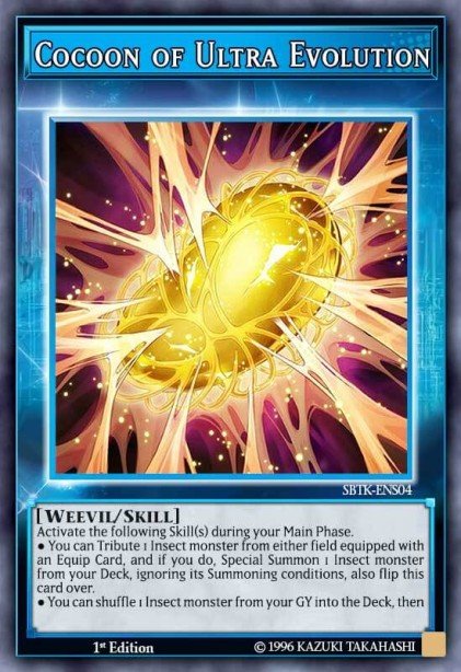 Cocoon of Ultra Evolution (Skill Card) STP3-ENS01