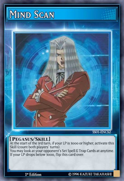 Mind Scan (Skill Card) SS01-ENCS2