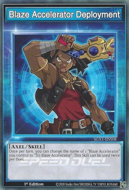 Blaze Accelerator Deployment (Skill Card) SGX1-ENS08