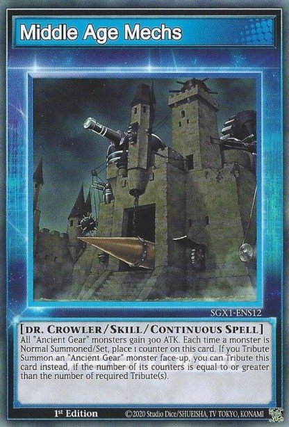 Middle Age Mechs (Skill Card) SGX1-ENS12