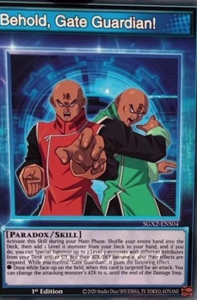 Behold, Gate Guardian! SGX2-ENS04
