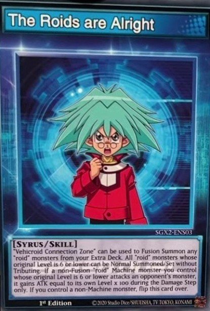 The Roids are Alright SGX2-ENS03