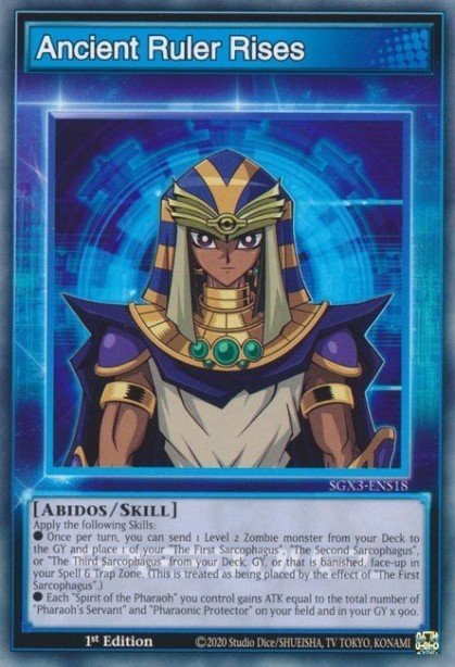 Ancient Ruler Rises SGX3-ENS18