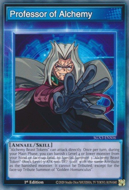 Professor of Alchemy SGX3-ENS06