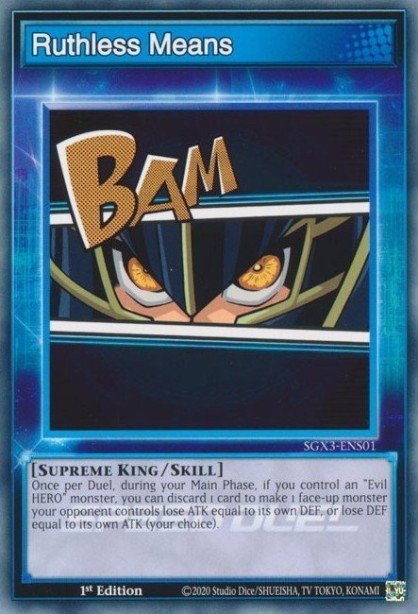 Ruthless Means SGX3-ENS01