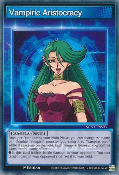 Vampiric Aristocracy SGX3-ENS03