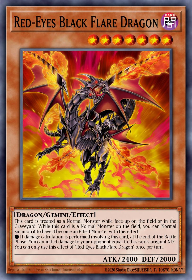 Red-Eyes Black Flare Dragon CORE-EN020