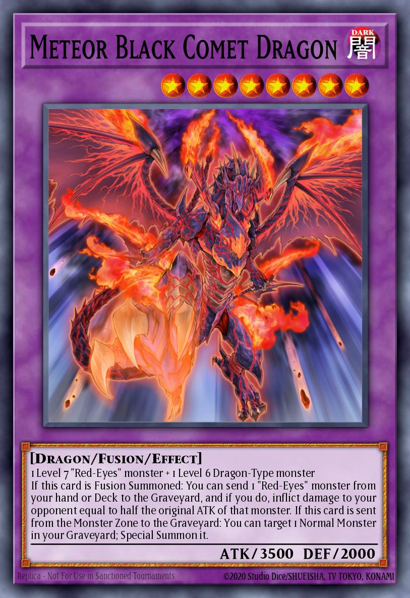 Meteor Black Comet Dragon GFTP-EN096