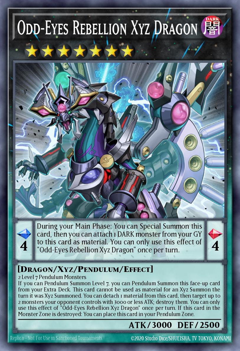 Odd-Eyes Rebellion Xyz Dragon BLMR-EN005