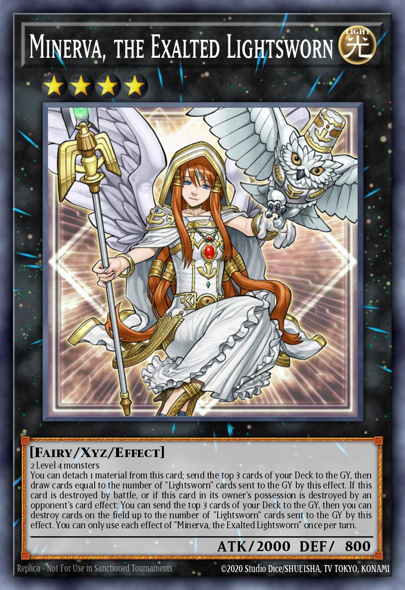 Minerva, the Exalted Lightsworn BLC1-EN013
