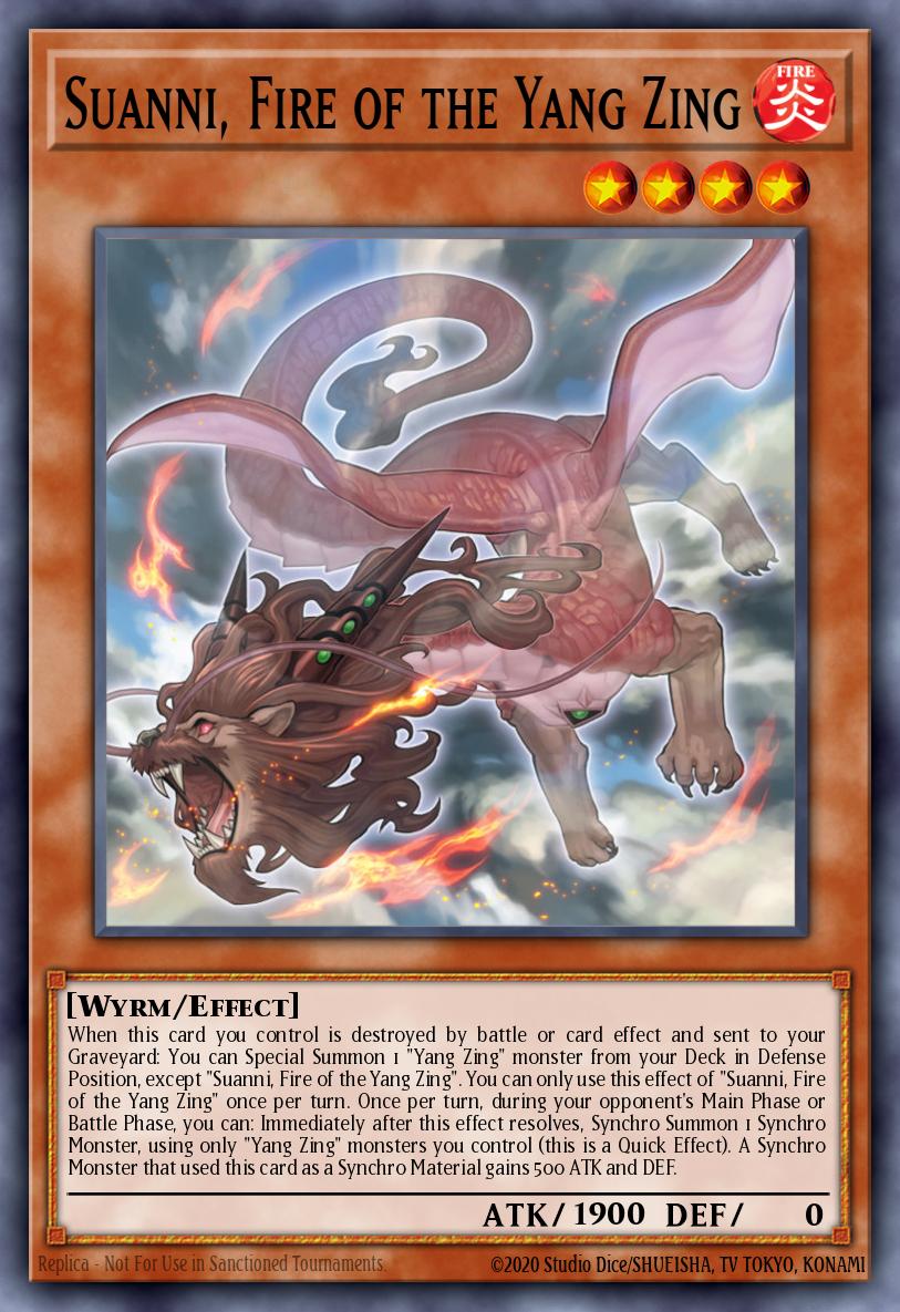 Suanni, Fire of the Yang Zing MP15-EN083