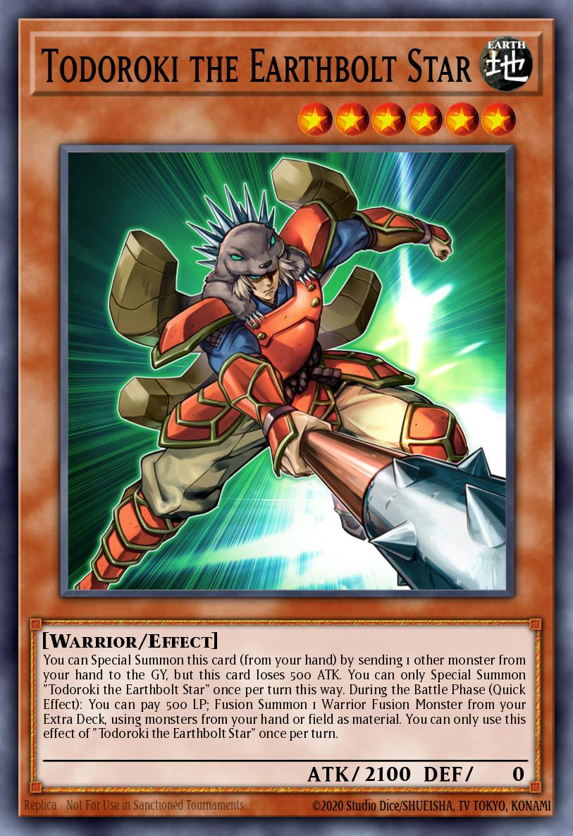Todoroki the Earthbolt Star BLCR-EN035